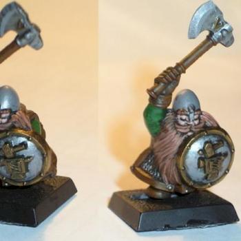 Sleeping dwarf warrior by UnshavenGenius