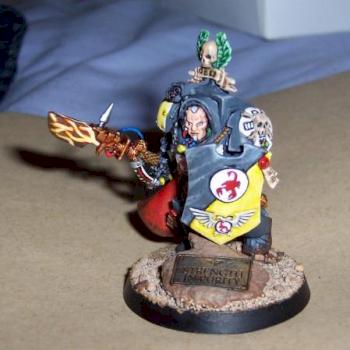 CAPTAIN LYSANDER CONVERTED TO RED SCORPIONS CAPTAIN by mabnkat