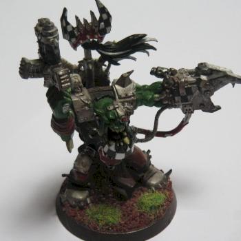 Ork Warboss by SpearTinLaser