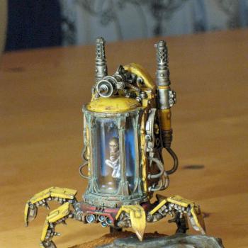 Adeptus Mechanicus: Warp Emancipator Unit - Second Stage Homunculus by cerebralerebus