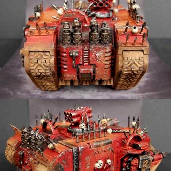 World Eaters Land Raider II (Khorne / Chaos) by mf_Greg