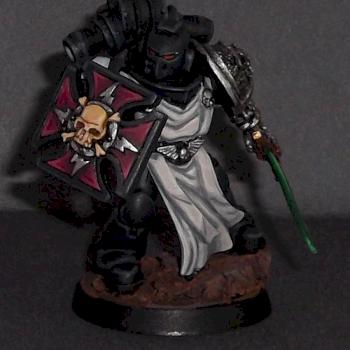 Brother Valbrecht of the Black Templars - Deathwatch by Rogan