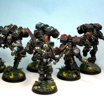 Death Company and Lemartes by winterdyne