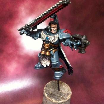 Space Wolves Lord WIP - (counts as Ragnar) by UTTER_FILTH