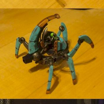 Necron Triarch Stalker by Dahlvash