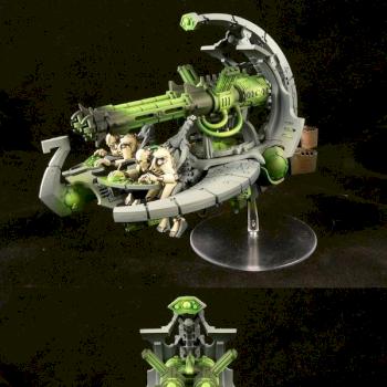 Necron Annihilation Barge by zulus