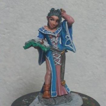 Jolie, female scribe by doro-mini