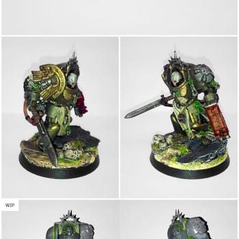 Dark Angels - Interrogator Chaplain by Tune