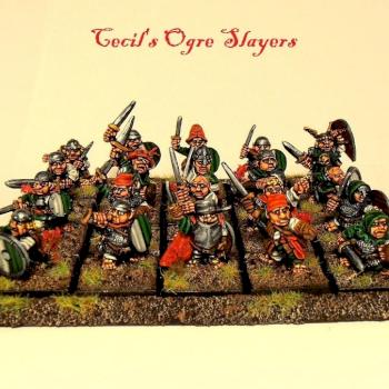 Cecil's Ogre Slayers, Citadel C11 Halflings by Hubbynz