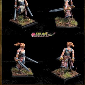 Female barbarian by belminiart
