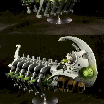 Necron Doomsday Ark by zulus