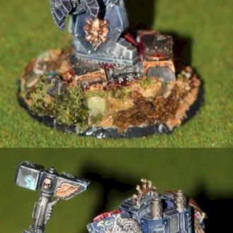 Contemptor Space Wolves Dreadnought by Darog