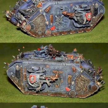 Space Wolves Land Raider by Darog