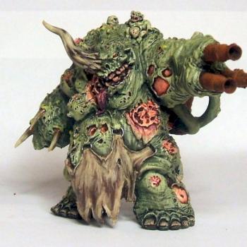 Nurgle Daemon Prince Mamon by elotsip
