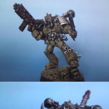 Plague marine with bolter and ccw by DARKmic