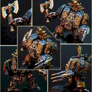 Space Wolves Venerable Dreadnought by ozmsken
