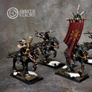 Warriors of Chaos Marauder Horsemen by Awaken Realms