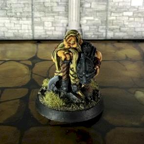 Dwarf Lord With Great Weapon by Straw Boss