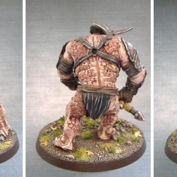 Mordor Troll side view by Vaeroun