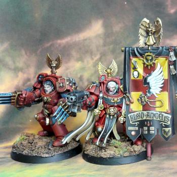 Blood Angels terminator HQ by RAFF