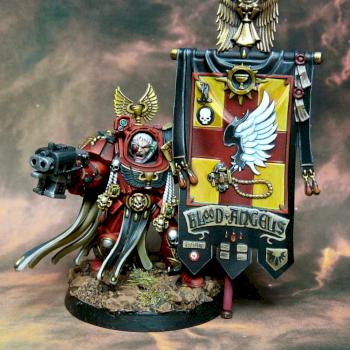 Brother Lorenzo standard bearer by RAFF