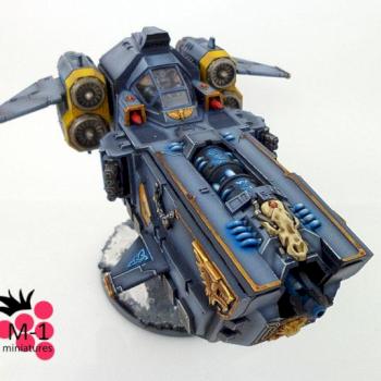 Space Wolves Stormfang by malinek28