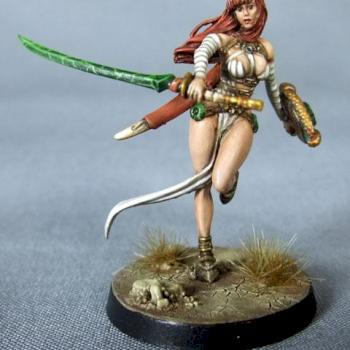 Kingdom Death Sword Hunter Conversion by ZandrisIv