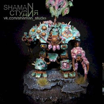 Nurgle Dreadnought by warham194