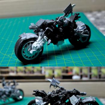 Deff Ork Warbiker by studiolevel