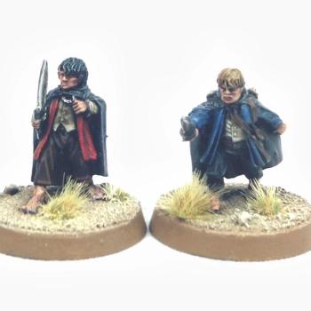 Frodo & Sam by Dante Miniatures