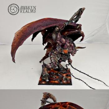 Forge World Khorne Bloodthirster by Awaken Realms