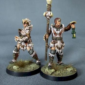Kingdom Death Survivors in Lion Armour by ZandrisIv