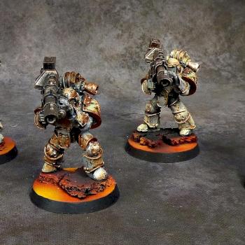 Horus Heresy Death Guard Lascannon Squad by Awaken Realms