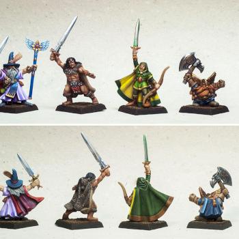 Base heroes of Warhammer Quest 1995 edition by Dan-Di