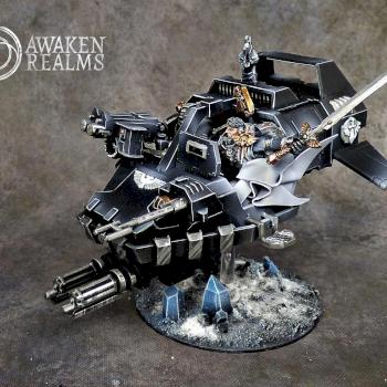 Dark Angels Ravenwing Sammael in Sableclaw by Awaken Realms