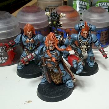 Space Wolves Egil Redfits's Blood Claws by PlayerOne
