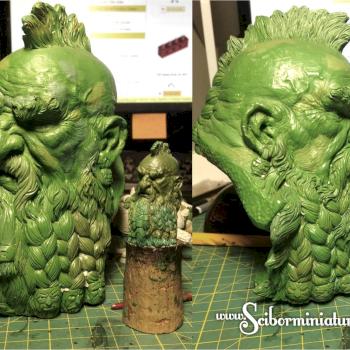 Dwarven busts - mini and max size by Scibor