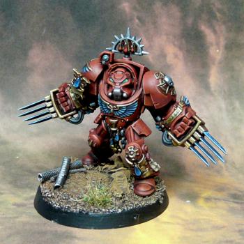 Blood Angel terminator with lightning claws by RAFF