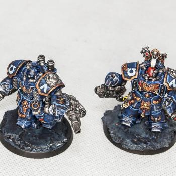 Ultramarines Centurion Devastator Squad by darkvision