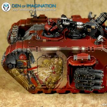 Blood Angels Landrider by DEN of IMAGINATION
