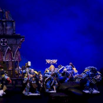Space Wolves Wolf Guard by BrooksMcclary