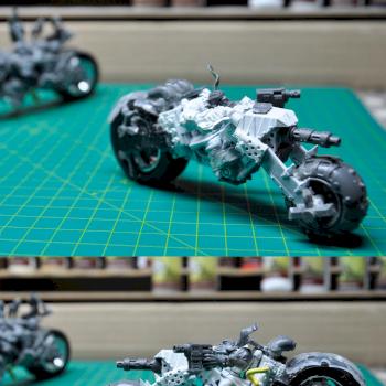 Deff Ork Warbiker by studiolevel
