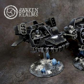 Dark Angels Ravenwing Land Speeders by Awaken Realms