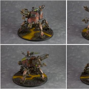 Adeptus Mechanicus Onager Dunecrawler by minichameleon