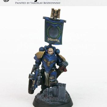 Space Marine Captain by MadFlyArtStudio