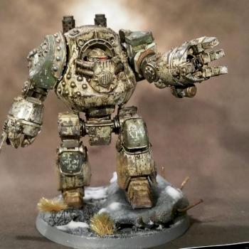 Death Guard Contemptor by Trialdan
