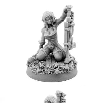 FEMALE PIN-UP IMPERIAL SOLIDER WITH COMBI-WEAPON by warex