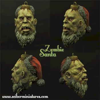 Zombie Santa by Scibor