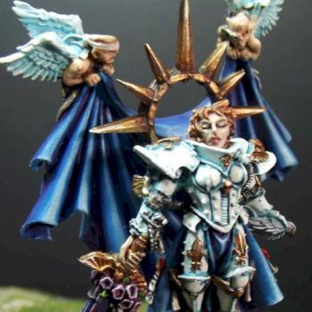 Saint Celestine by Mari Franco