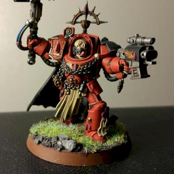 Blood Angels Terminator Captain by DJFreshToast